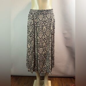 Boca Bay Vintage Boho Gypsy Hippie Maxi Skirt Size Small Elastic in Back Waist